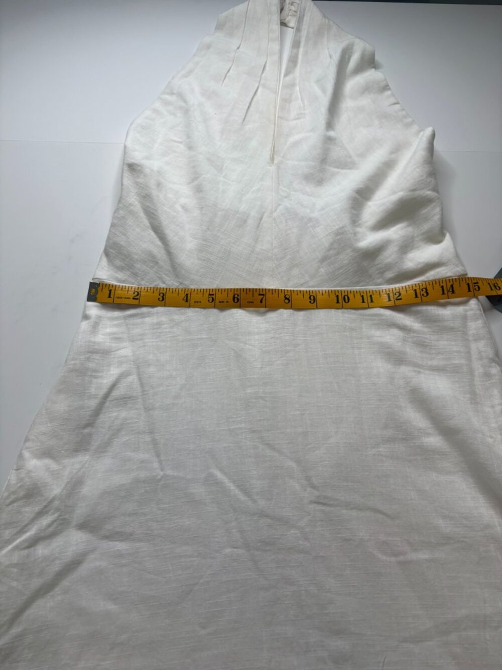 Petal & Pup Betsy Halterneck Maxi Dress White – US Small – NWT (repair needed) - Picture 4 of 16